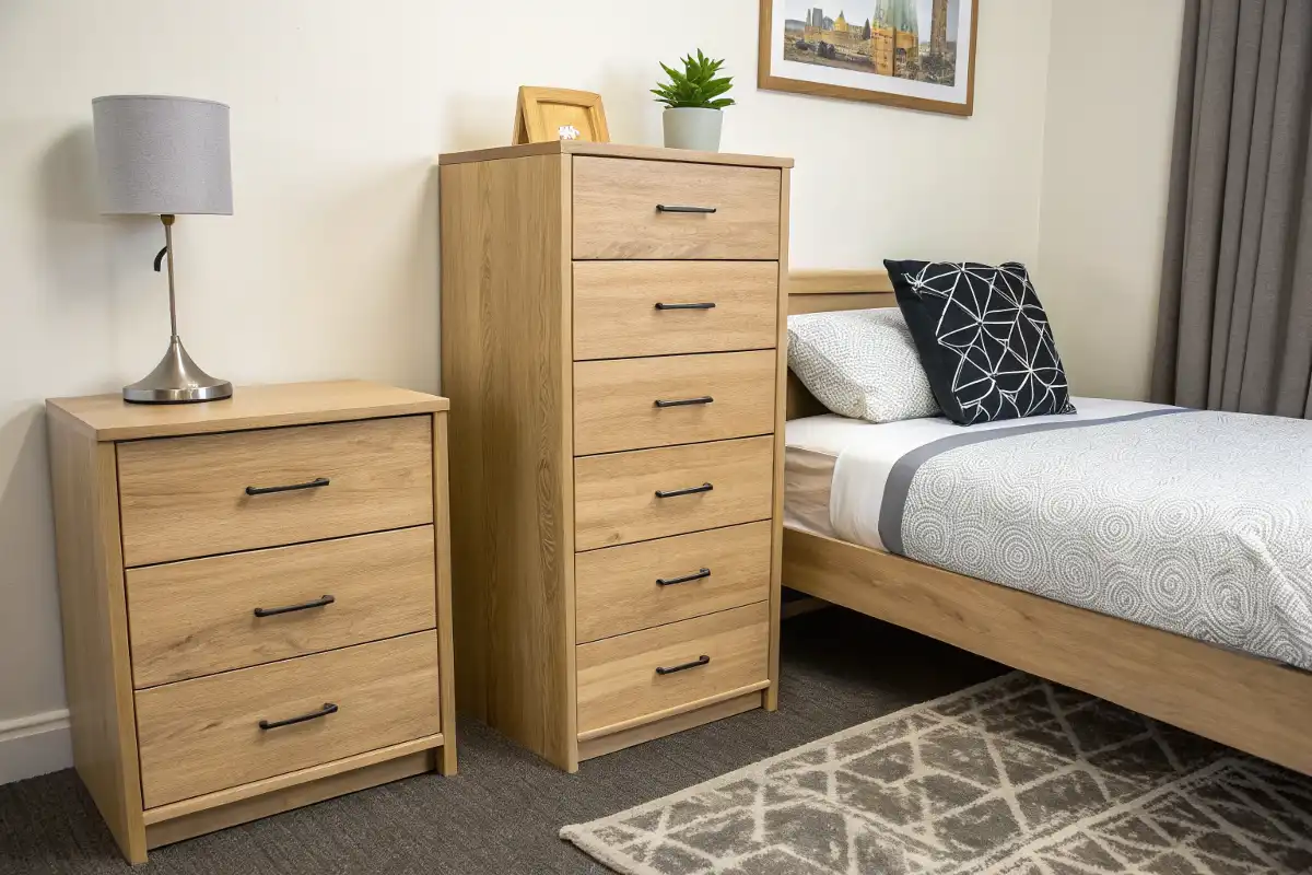 Small Bedroom Space-Saving Combo