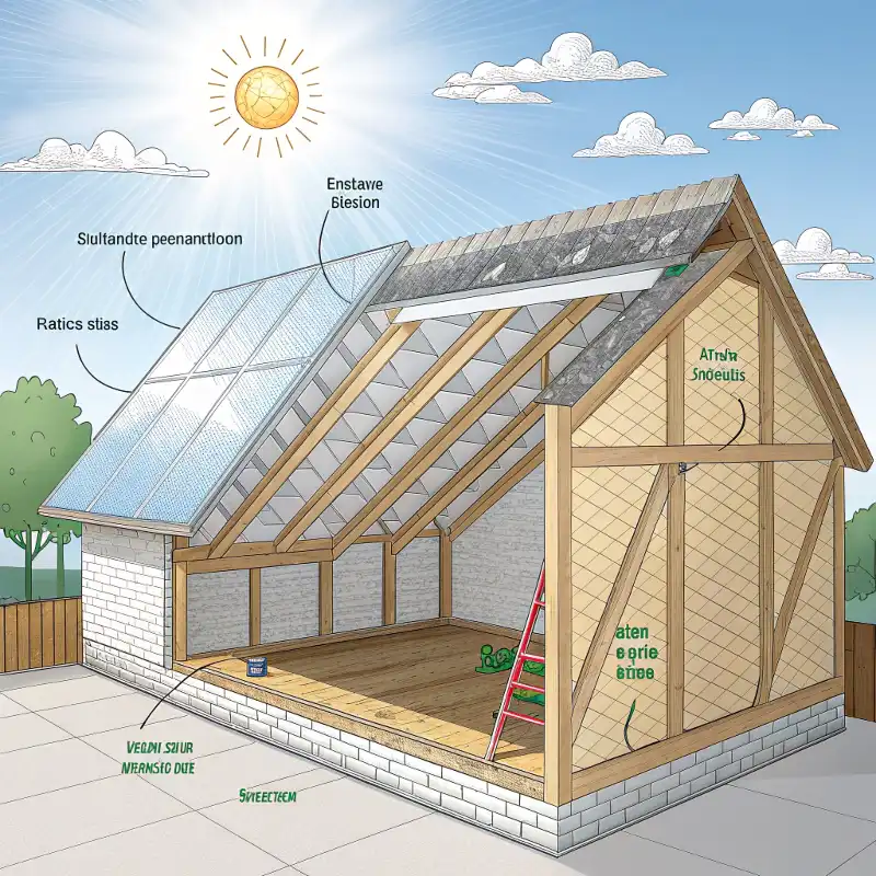 Reflective Barrier in a Hot Climate Attic