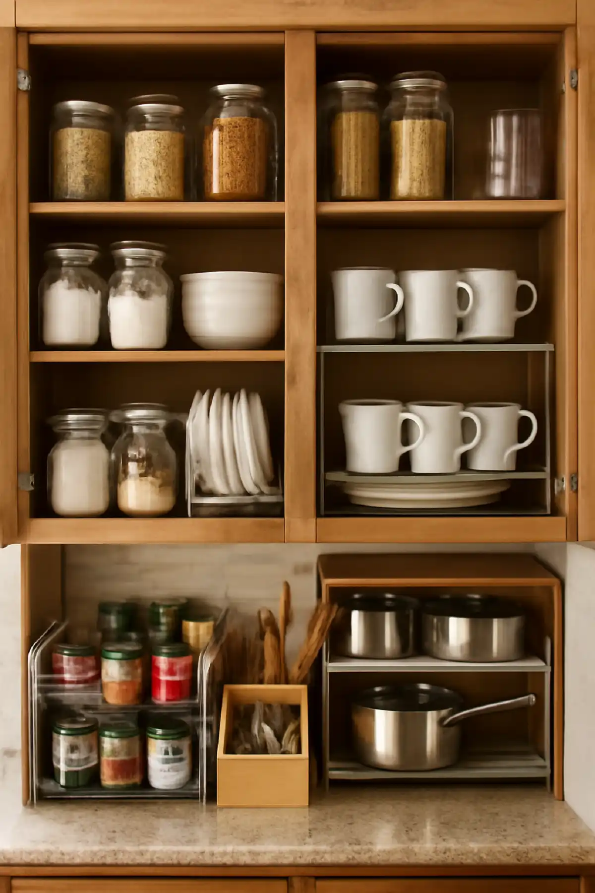 How to Organize Kitchen Cabinets