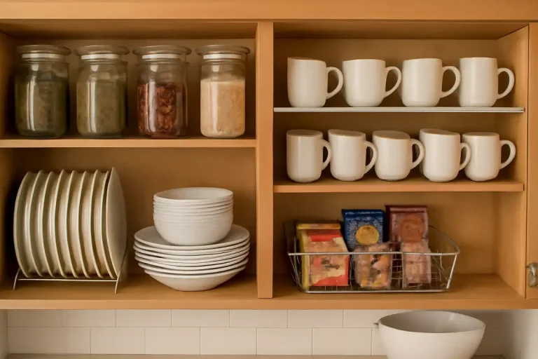 How to Organize Kitchen Cabinets