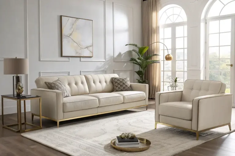 How to Choose & Style a Sofa Chair Set: Trendy, Compact & Easy to Maintain